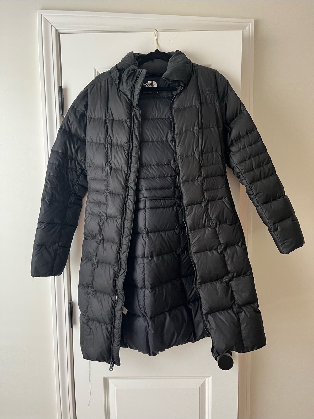 The North Face Women’s Black Long Puffer Coat